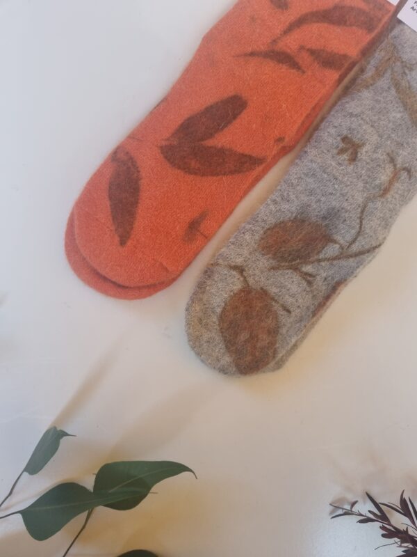Rabbit Wool Socks - Sunrise Rays - Image 4