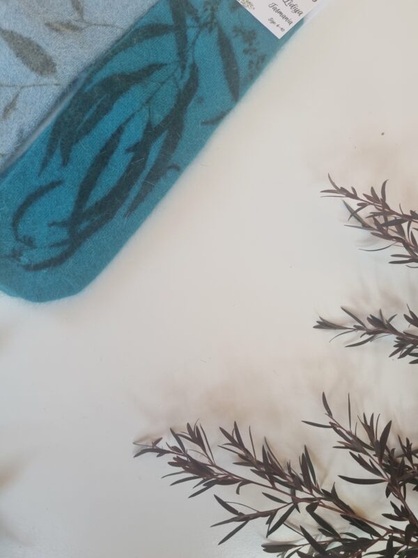 Rabbit Wool Socks - Blue Depth - Image 4