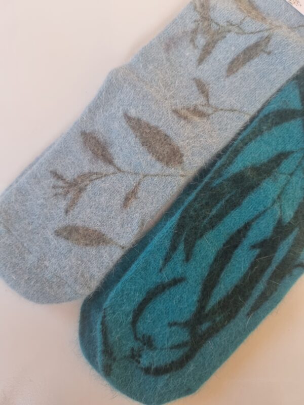 Rabbit Wool Socks - Blue Depth - Image 6