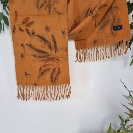 Lambswool Scarf - Sky Ablaze