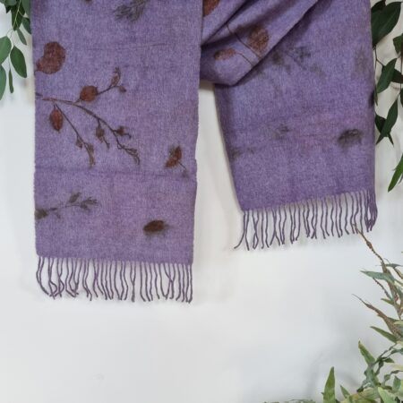 Lambswool Scarf - Violet bliss