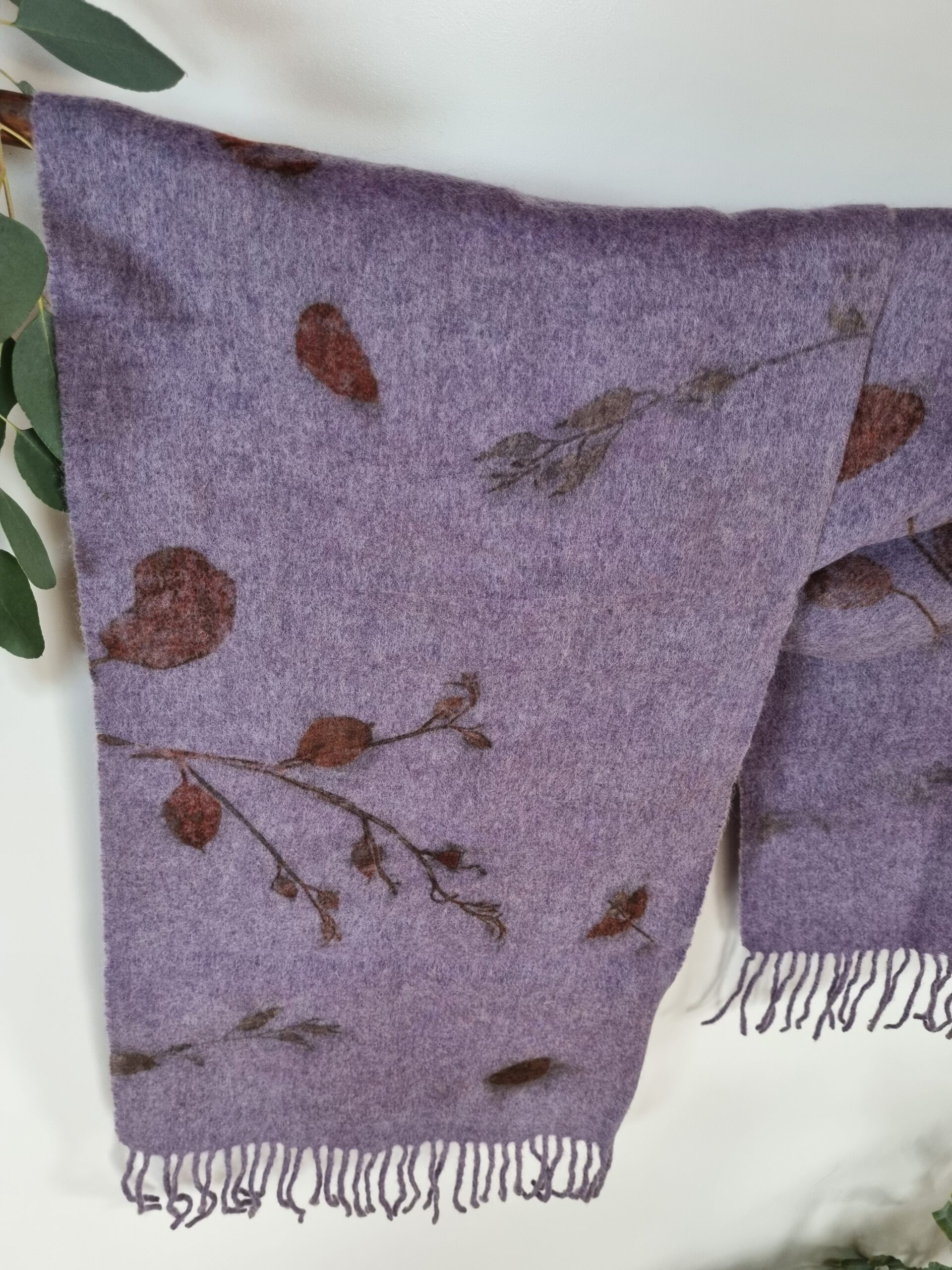 Lambswool Scarf - Violet bliss - Image 3