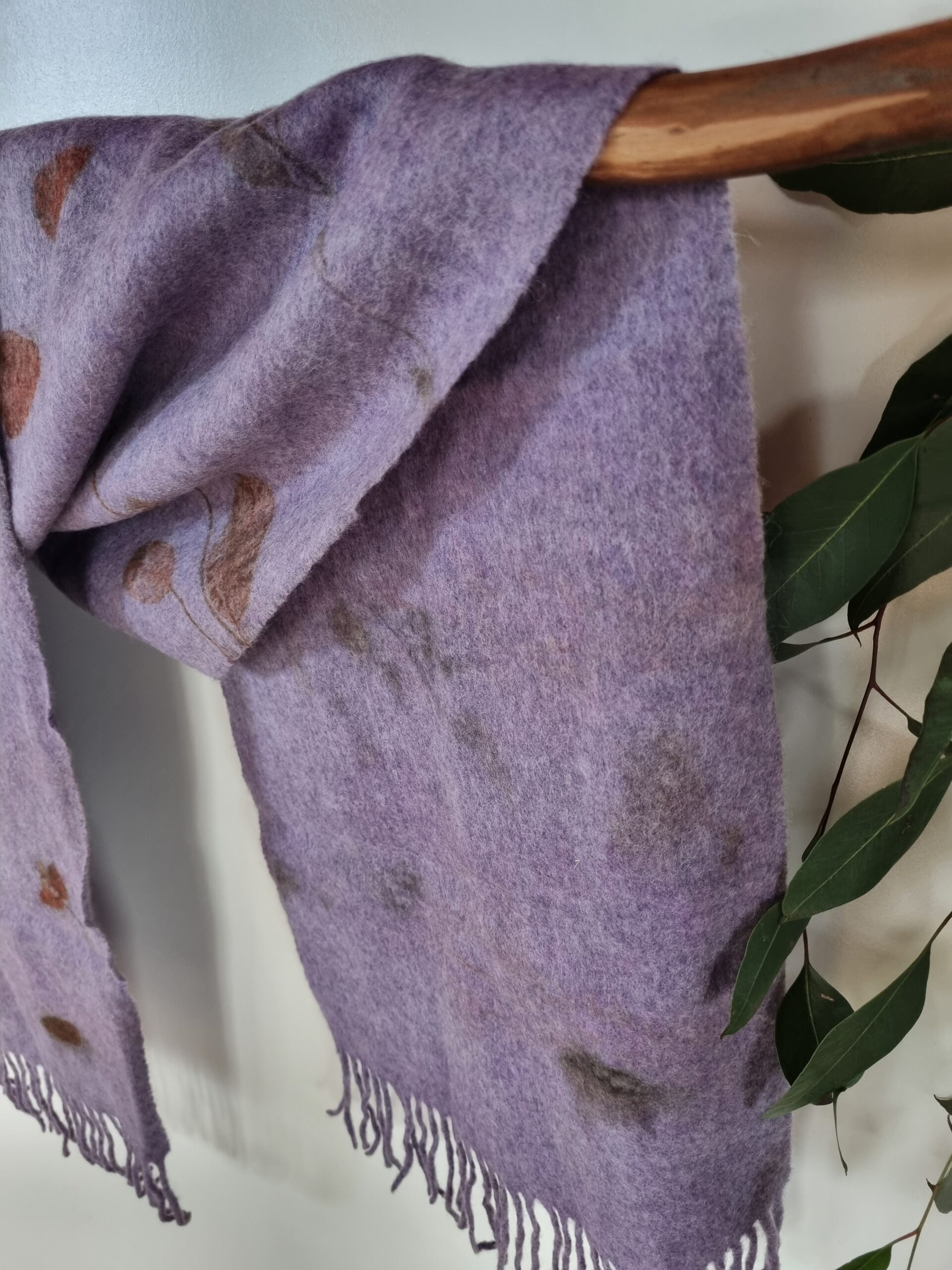 Lambswool Scarf - Violet bliss - Image 4