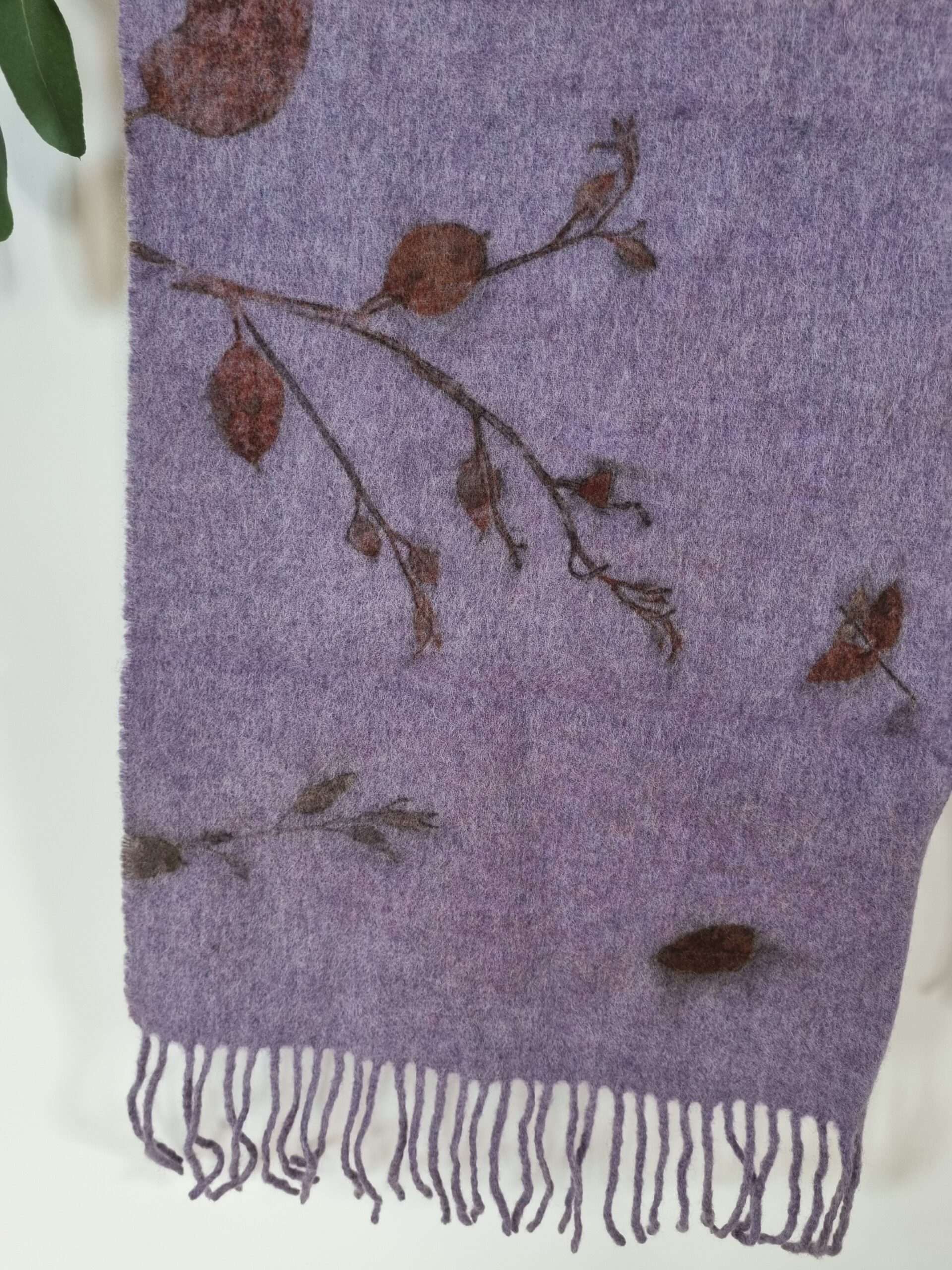 Lambswool Scarf - Violet bliss - Image 5