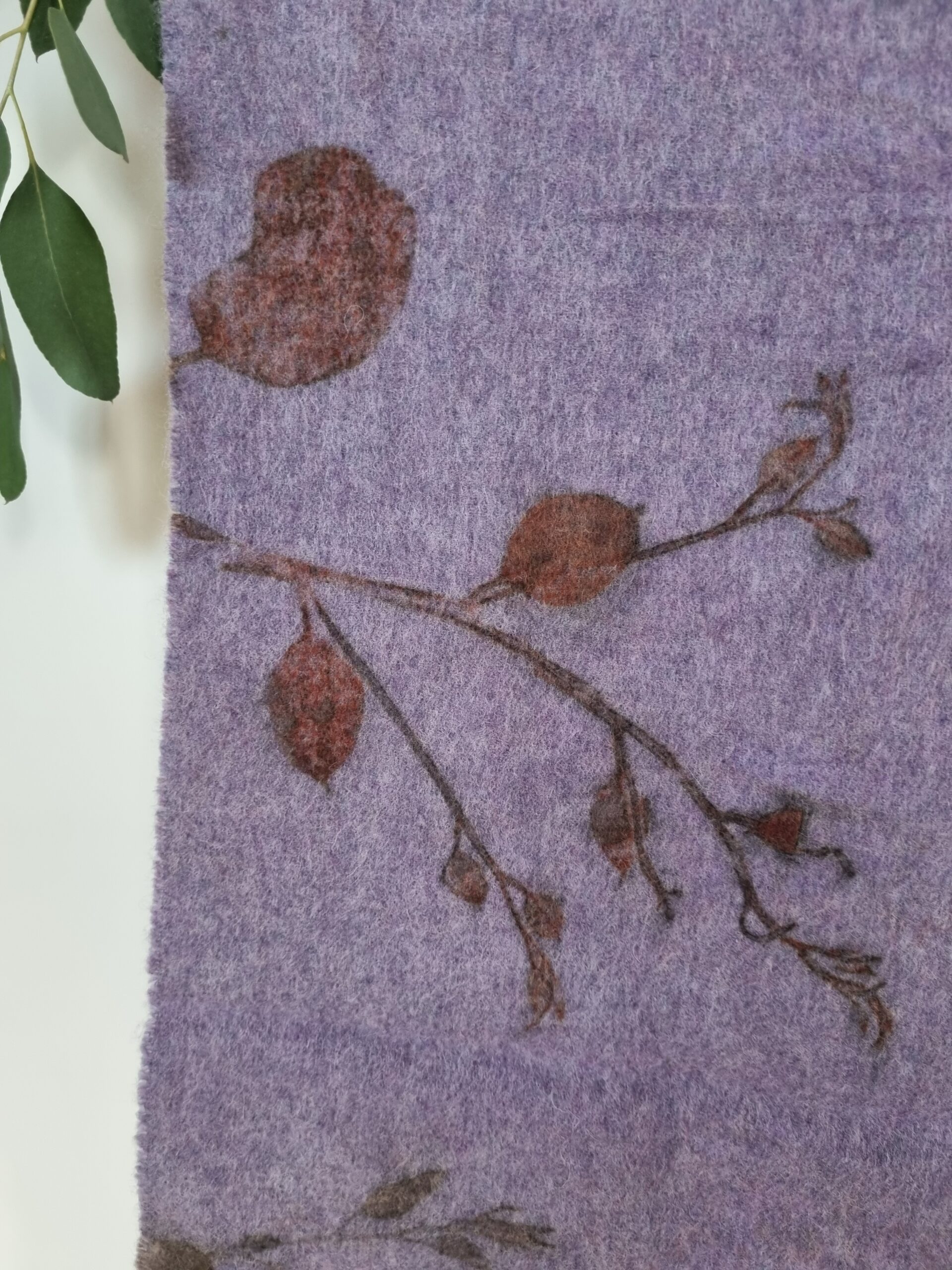 Lambswool Scarf - Violet bliss - Image 6