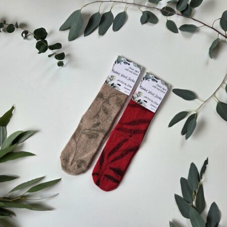 Rabbit Wool Socks - Dark Mofo