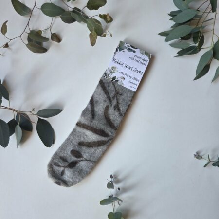 Rabbit Wool Socks - Autumn Foliage